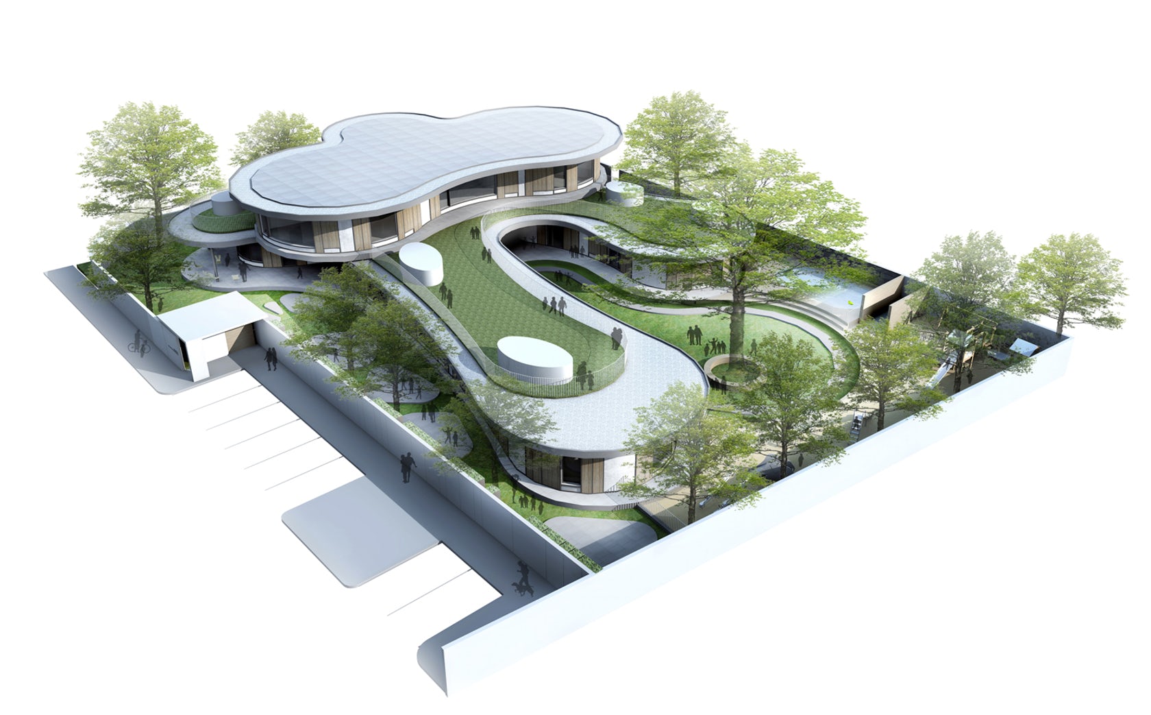'Free Form Architecture' The design of building at Kensington Kindergarten